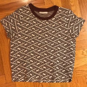 Zara printed top